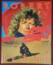 Robert Plant / Led Zeppelin Now &amp; Then Tour Concert Program Book - Mint Minus - £12.37 GBP