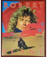 ROBERT PLANT / LED ZEPPELIN NOW &amp; THEN TOUR CONCERT PROGRAM BOOK - MINT ... - $16.00