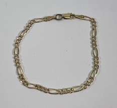 Vintage 8K Aks Yellow Gold Child / Small Wrist Bracelet 3.16 Grams 7” - £118.67 GBP