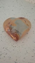 Polychrome Jasper Heart  Puffy Polished Madagascar - £31.65 GBP