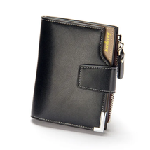 Short Luxury Men Wallets Zipper Coin Pocket Card Holder Wallet Clutch Ph... - £11.14 GBP+