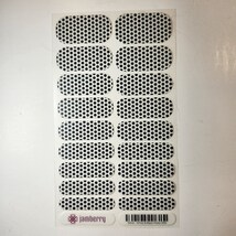 White and Black Polka - Jamberry Nail Wraps - $6.00