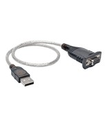 FTDI USB to Null Modem Serial Adapter Cable 18&quot; Tripp-Lite U209-18N-NULL - $753.05 MXN