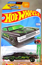 2024 Hot Wheels #113 HW Reverse Rake 3/5 LAYIN&#39; LOWRIDER Black w/Black 5... - $7.75