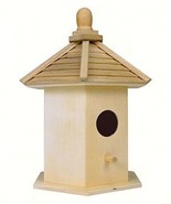 Gazebo Style Wooden Birdhose - $15.95