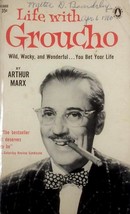 Life With Groucho by Arthur Marx / 1960 Popular Library Paperback Biography - £2.71 GBP