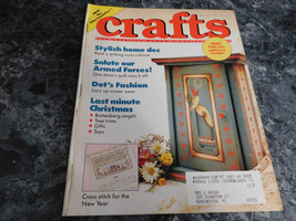 Crafts Magazine January 1991 Battenberg Angels - $2.99