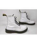 Doc Martens 1460 Optical White Combat Boots Women’s US Size 6 - £38.91 GBP