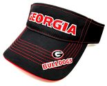 OC Sports Georgia University Visor Hat MVP 3D UGA Adjustable Embroidered... - $35.23