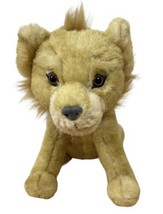 Disney The Lion King Plush Stuffed Animal Sitting Vintage  Simba Gold 8.5 in - $15.21