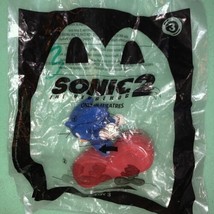 Sonic The Hedgehog 2 Toy #3 BRAND NEW Sealed McDonald’s Happy Meal Toys 2022 - £4.57 GBP