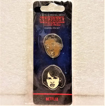 Stranger Things Netflix Will &amp; Mike Enamel Pin Set FP20 By Loungefly NEW... - £7.04 GBP