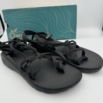 Chaco Women&#39;s Zx/2 Cloud Outdoor Sandal, Solid Black, Size 10 BRAND NEW - $1,222.58 MXN