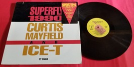 Superfly 1990 Curtis Mayfield and Ice-T Capitol Records 12&quot; Single Vinyl Music - £4.75 GBP