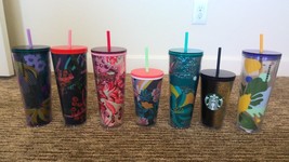 LOT of 7 Starbucks Tumblers - Brand New With Tags - Free Shipping - £26.78 GBP