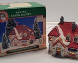 *A) 1993 Lemax Hearthside Village Candy Shoppe Christmas Porcelain Light... - $363.56 MXN