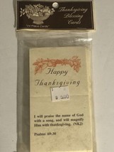 Thanksgiving Blessing Cards Happy Thanksgiving Pack Of 24 ODS1 - £3.90 GBP