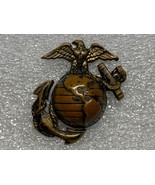 USMC, P1937, EAGLE GLOBE AND ANCHOR, EGA, CAP DEVICE, SCREWBACK, NHM - $35.00