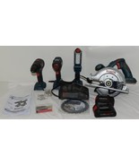 Bosch GXL18V 497B23 4 Tool Brushless Power Tool Combo Kit Soft Case - £192.42 GBP