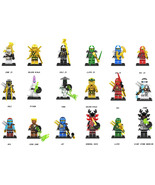 18Pcs Ninja Minifigures Kai ZX Yang General Kozu Giant Stone Warrior Mini Blocks - $27.99