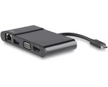 StarTech.com USB C Multiport Adapter with HDMI, VGA, Gigabit Ethernet &amp; ... - £104.93 GBP