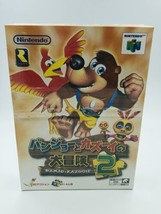 NEW SEALED Banjo-Tooie (Banjo-Kazooie 2) Japan Nintendo 64 Japanese 2000 NIB N64 - £588.31 GBP