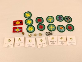 ✅ GSA Girls Scouts Patch Pin Lot Membership Star Voodoo Pets Health Embroidered - £11.82 GBP
