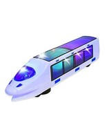 Electric Train Toy with Action Flashing Lights - Battery Powered. 3D Effect - £31.06 GBP