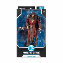 NEW SEALED 2021 McFarlane DC Multiverse King Shazam 7" Action Figure - $29.69
