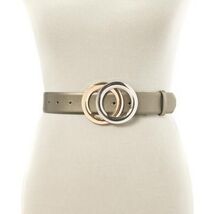 Inc International Concepts Two-Tone Double-Circle Buckle Belt, Size XL - $16.83