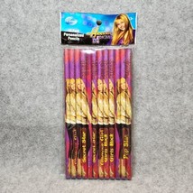 DISNEY HANNAH MONTANA MILEY CYRUS #12 PENCILS&quot; GIRLS ROCK&quot; &quot; POP STAR&quot; N... - $14.03