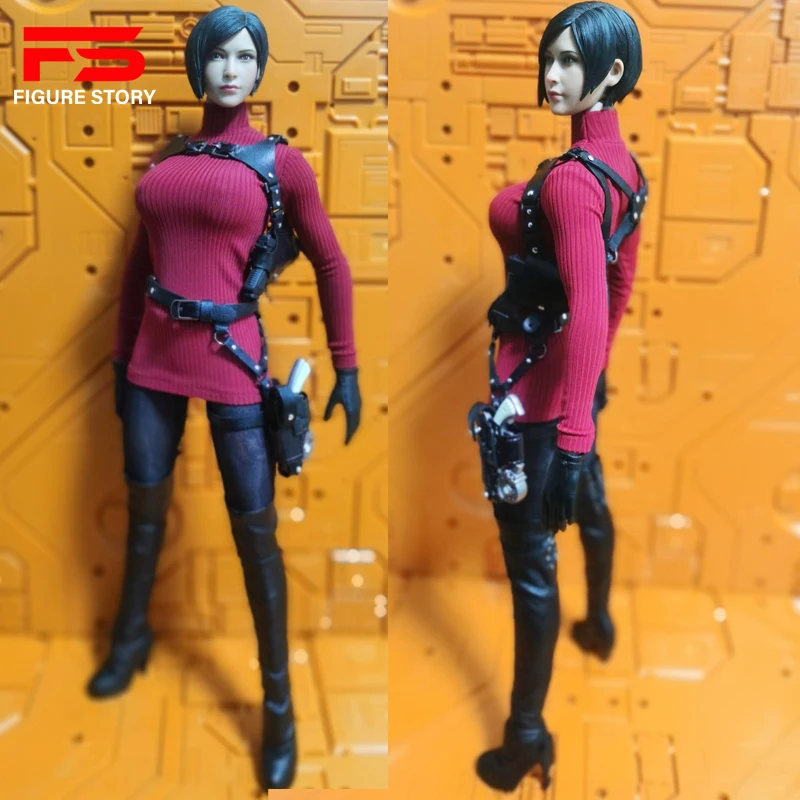 1/6 Scale female dolls clothes Ada wong Knitted turtlenecks MTTOYS head sculpt - £15.16 GBP+