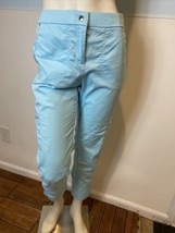 Chico&#39;s Light Blue Crop Pants with Pockets, Chico&#39;s 0 Fits Women&#39;s Size 4 - $18.99