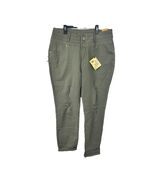 Hybrid &amp; Company Womens High Rise Olive Green Stretch Skinny Jeans Distr... - €18,26 EUR