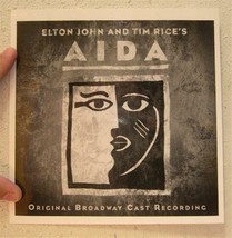 Elton John And Tim Rice&#39;s AIDA Press Kit Photo - $518.21 MXN