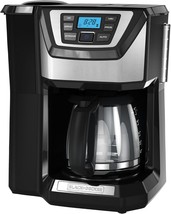 Black &amp; Decker Mill &amp; Brew 12 Cup All In One Programmable Coffeemaker Open Box - $42.75