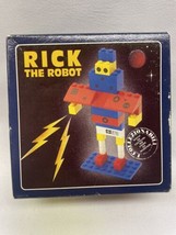 Vtg Rick The Robot Building Bricks Set - Made In Italy - A10 - B &amp; C Toy... - $8.54