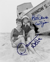Dawn Wells And Bob Denver Gilligans Island Cast Signed Autograph 8x10 Rp Photo - £15.71 GBP