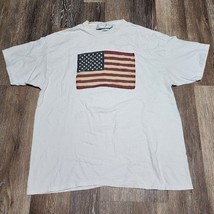 Tasha Polizzi T-Shirt Cotton 3D American Flag USA Patriotic Adult Size X... - $467.85 MXN