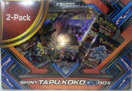 POKEMON - Tapu Koko and Shiny GX Box - 2 pack - New/Factory Sealed - £145.88 GBP