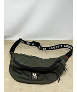 Aape by a Bathing Ape Fanny Pack Green Crossbody Bag - $87.95 CAD