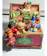 Christmas Vintage 1992 San Francisco Music Box Co. “Toyland” Toy Box Mus... - $20.14 CAD