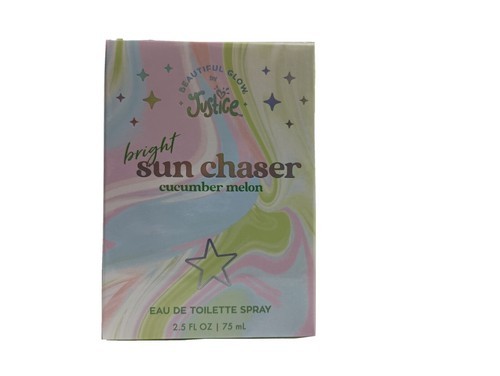 Beautiful Glow By Justice Bright Sun Chaser Cucumber Melon 2.5oz EDT Per... - $24.95