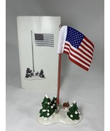 Dept 56 Village Collection - Flag Pole #5177-2 w/ Original Box - $370.65 MXN
