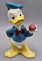 VINTAGE Donald Duck 5&quot; Porcelain Figurine, Walt Disney Productions, JAPAN - £7.49 GBP