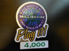 Disney Trading Pin 4565 Who Wants to Be a Millionaire: Play it! Set (4000 Points - £5.69 GBP