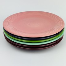 Fiesta Dinner Plate 10 1/2” Inch Set Of 6 Multi Color (Shamrock, Cinnabar, Plum+ - £45.33 GBP