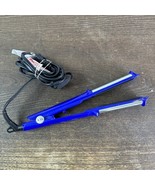 Ion Flat Iron Straight N&#39; Spiral Styling Titanium Ceramic  1” tested wor... - $16.89