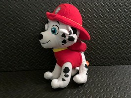 Paw Patrol Marshall 14&quot; LARGE Stuffed Animal Plush Toy with Back Pack Red Pup - £20.19 GBP