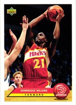1992-93 Dominique Wilkins Atlanta Hawks Basketball Card P1 NBA - £1.59 GBP